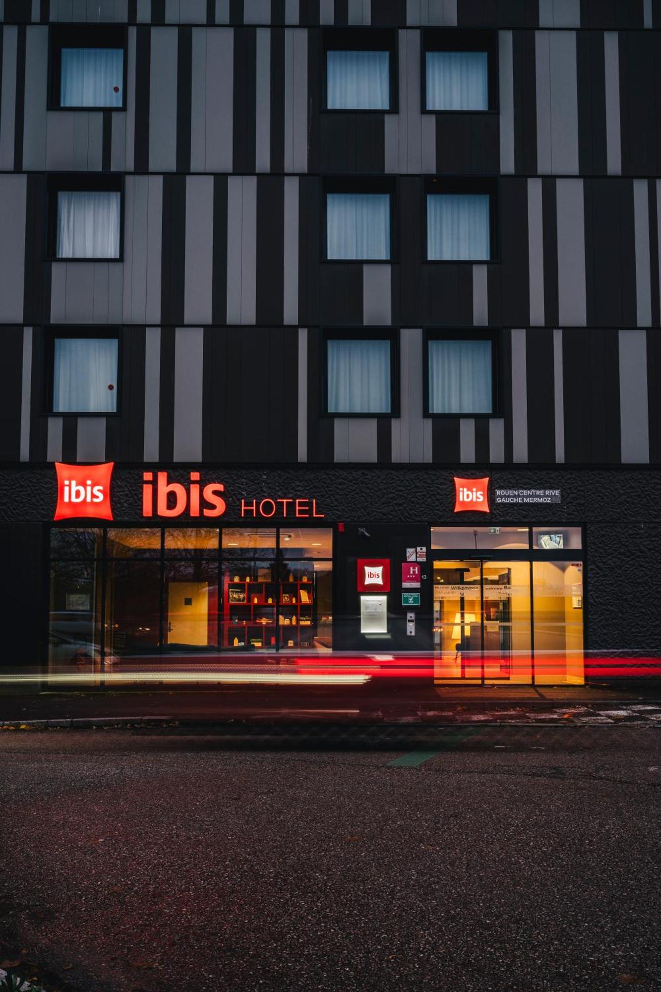 Hotel Ibis Rouen Centre Rive Gauche Mermoz Exterior foto